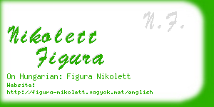 nikolett figura business card